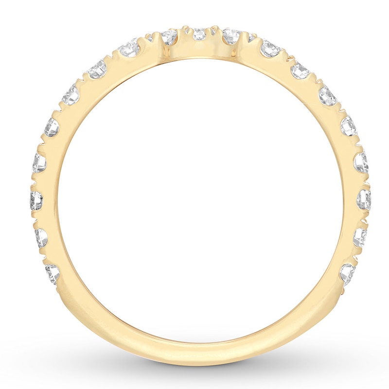 Neil Lane Wedding Band 5/8 ct tw Diamonds Yellow Gold Plated