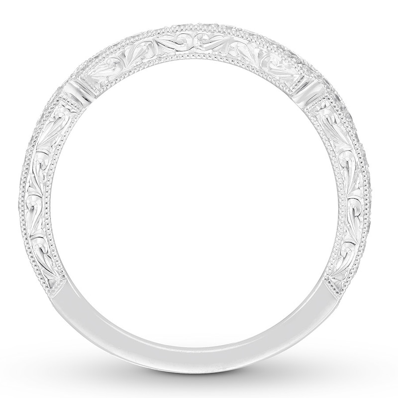 Neil Lane Diamond Wedding Band 1/4 ct tw White Gold Plated