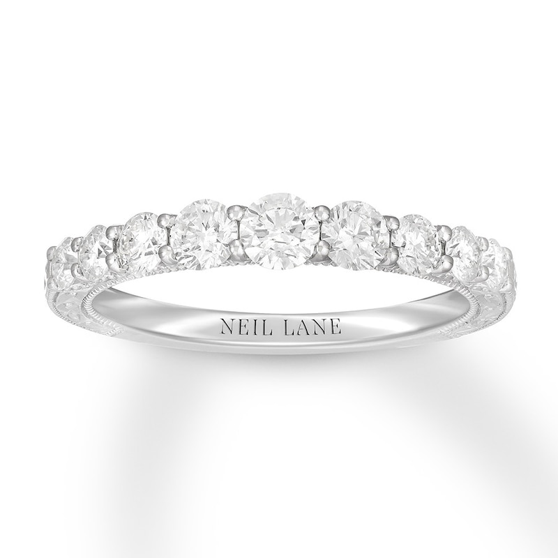 Neil Lane Diamond Anniversary Band 7/8 ct tw White Gold Plated