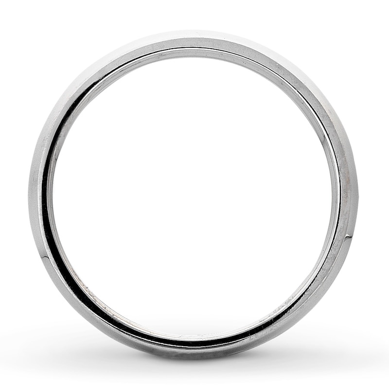 Anniversary Band 1/2 ct tw Round-cut Diamonds White Gold Plated