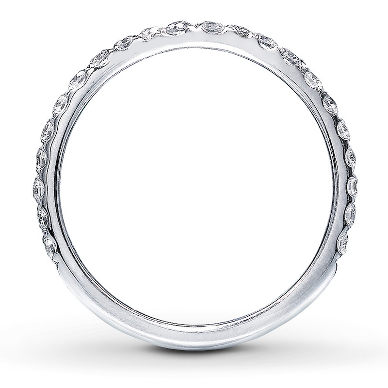 Neil Lane Diamond Ring 3/8 ct tw Round-cut White Gold Plated
