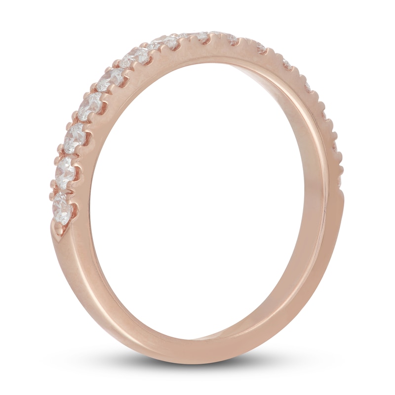 Neil Lane Diamond Wedding Band 1/2 ct tw Rose Gold Plated