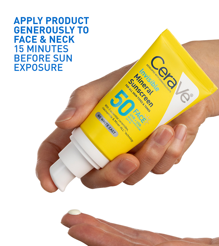 Invisible Mineral Sunscreen SPF 50