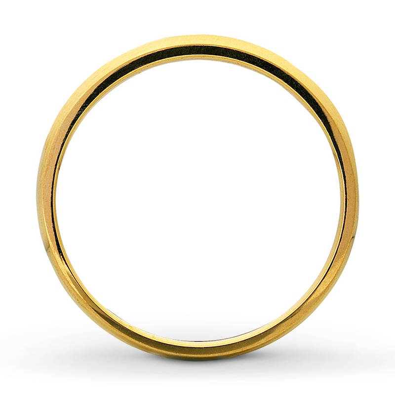 Anniversary Band 1/2 ct tw Round-cut Diamonds Yellow Gold Plated