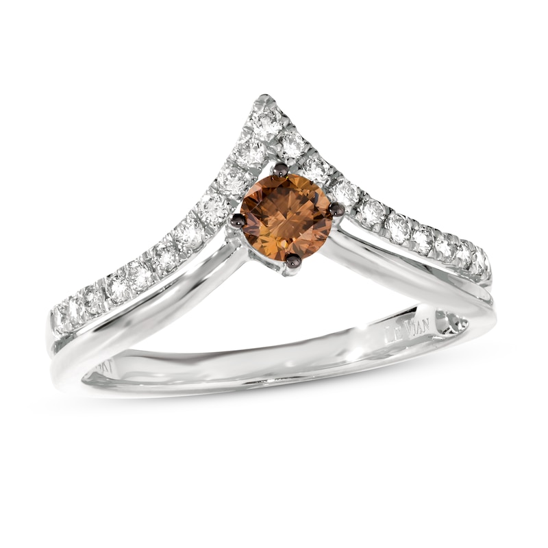 Le Vian Diamond Ring 1/2 ct tw Vanilla Gold Plated