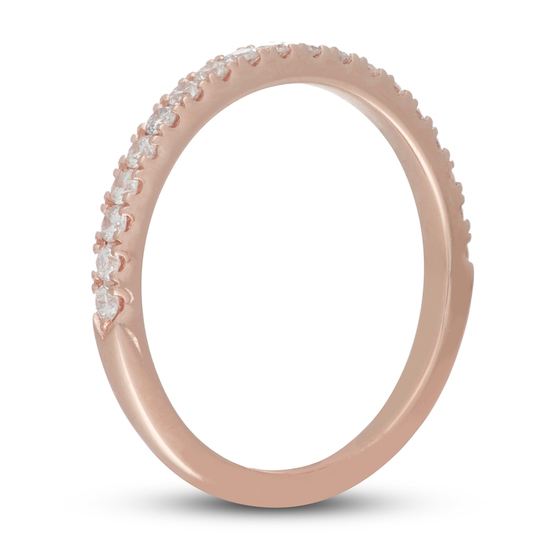 Neil Lane Diamond Wedding Band 1/3 ct tw Rose Gold Plated