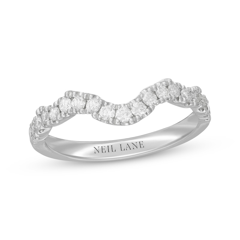Neil Lane Diamond Wedding Band 1/3 ct tw White Gold Plated
