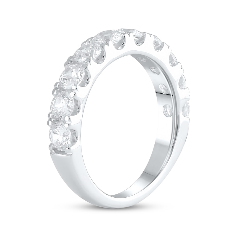 Lab-Created Diamonds by Anniversary Band 2 ct tw White Gold Plated