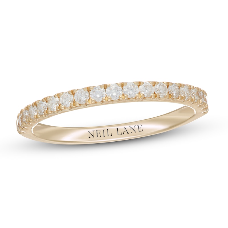 Neil Lane Diamond Wedding Band 1/3 ct tw Yellow Gold Plated