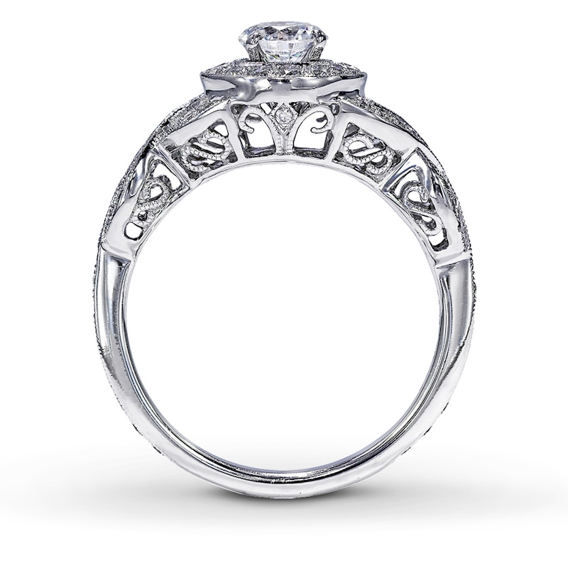 Neil Lane Ring 1 ct tw Diamonds White Gold Plated