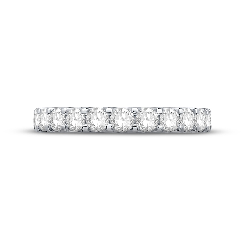 Diamond Eternity Ring 2 ct tw Round-cut White Gold Plated