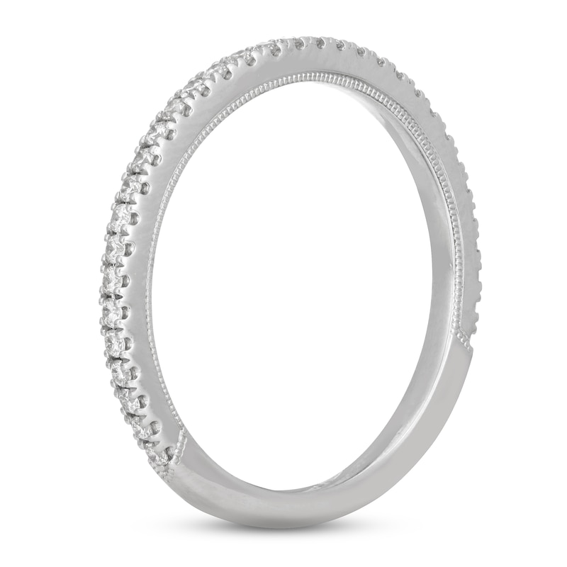 Neil Lane Diamond Wedding Band 1/4 ct tw Round-cut White Gold Plated