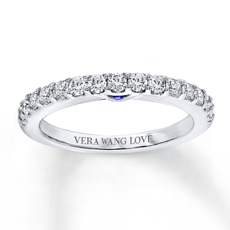 Diamond Band 1/2 Carat tw Diamonds White Gold Plated