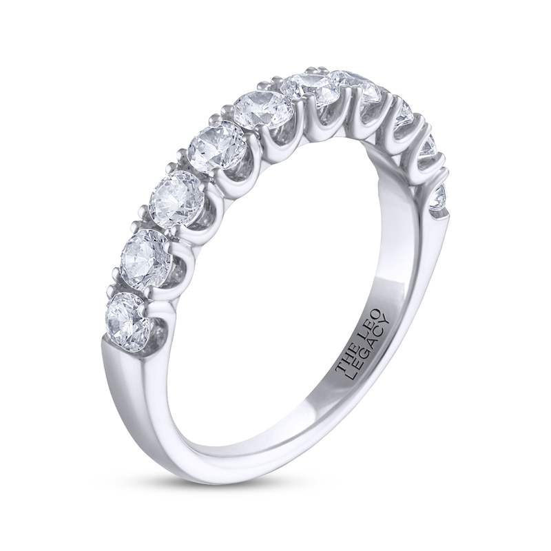 THE LEO Legacy Lab-Created Diamond Anniversary Band 1 ct tw White Gold Plated