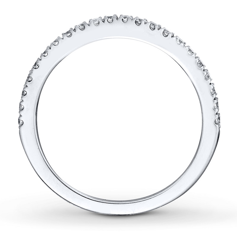 Neil Lane Wedding Band 1/4 ct tw Diamonds White Gold Plated