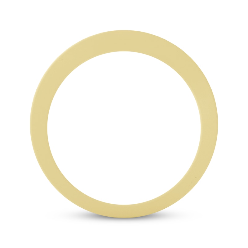 Men's Diamond Two-Row Wedding Band 1-1/5 ct tw Yellow Gold Plated