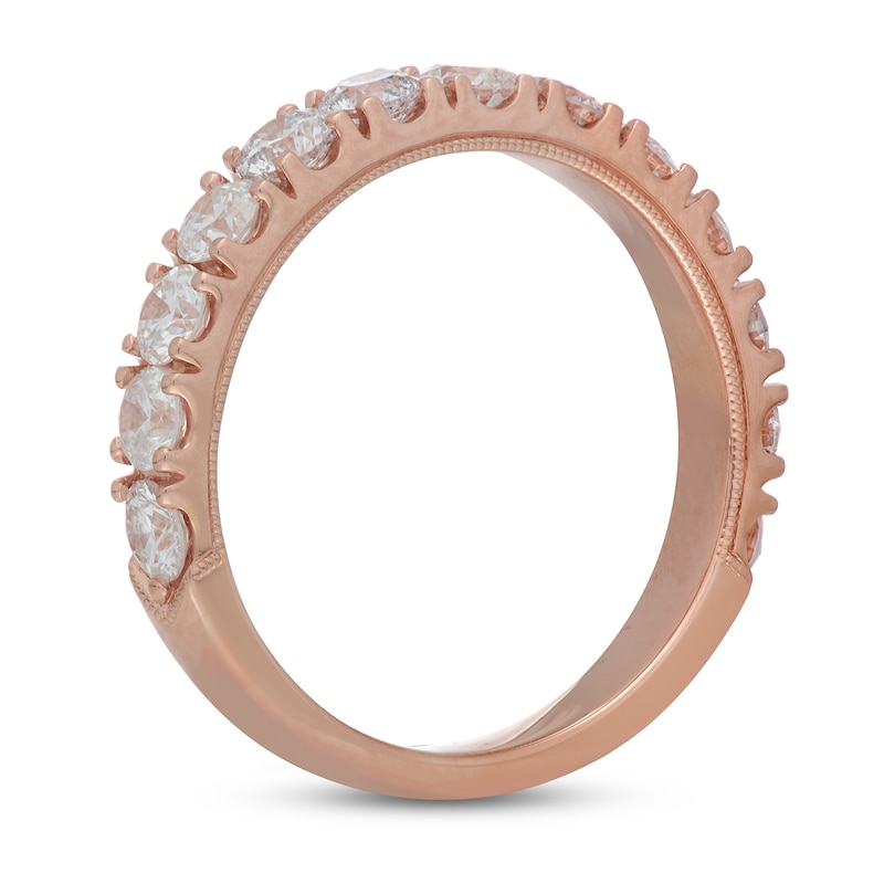 Neil Lane Diamond Anniversary Band 1-1/2 ct tw Rose Gold Plated